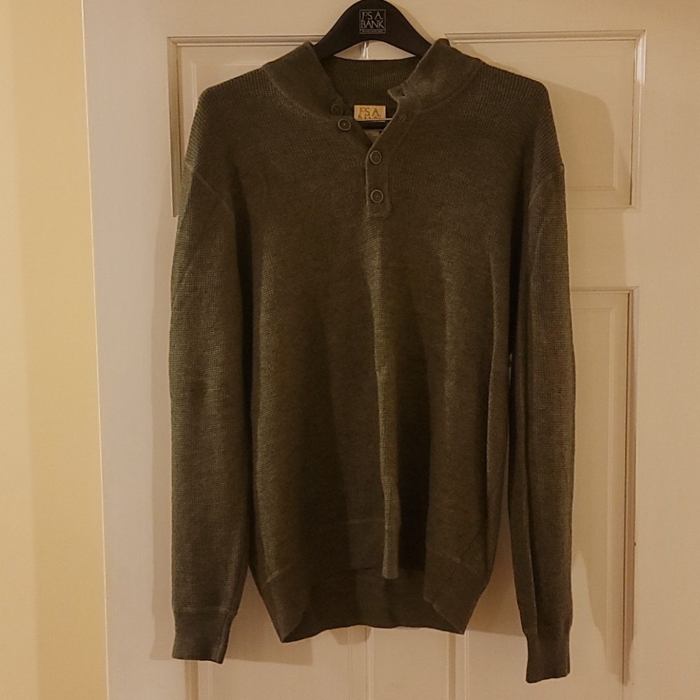 Jos A. Bank Moss Green XL Sweater